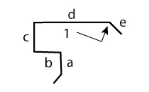 Square Barge Flashing