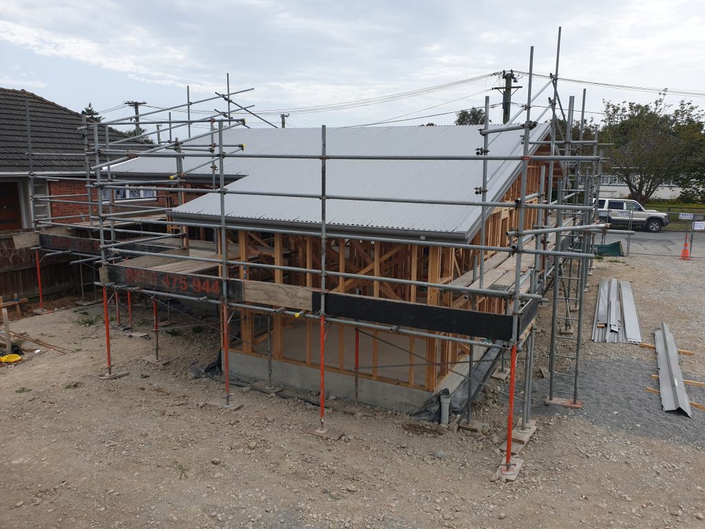 Roofing installation for Housing New Zealand units